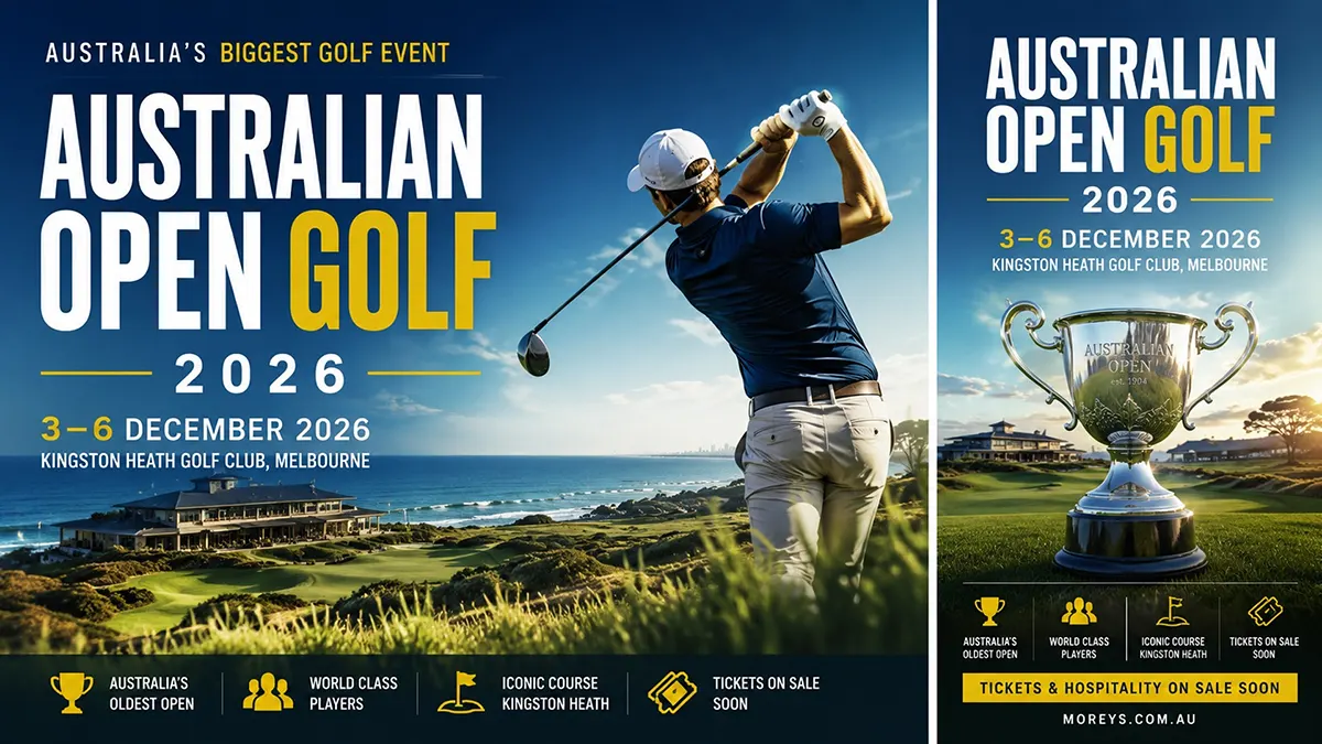 Australian open Golf