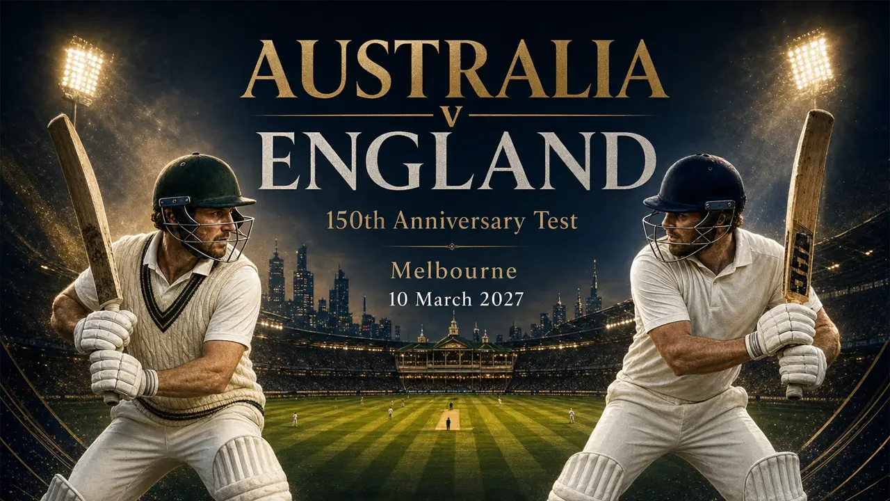 150th Anniversary Test at Melbourne